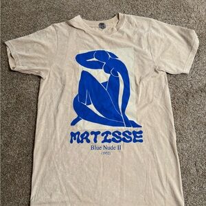 Henri Matisse Blue Nude 1953 Artwork T-Shirt Medium NWT